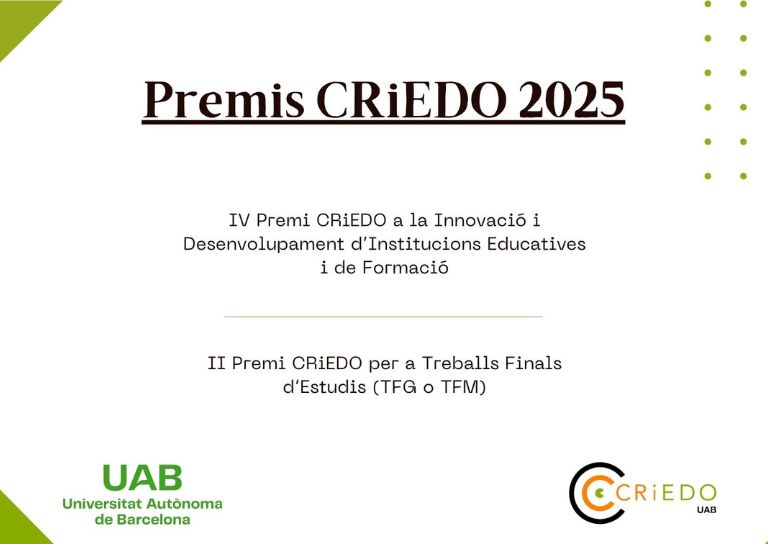 Imatge on veiem el cartell dels premis